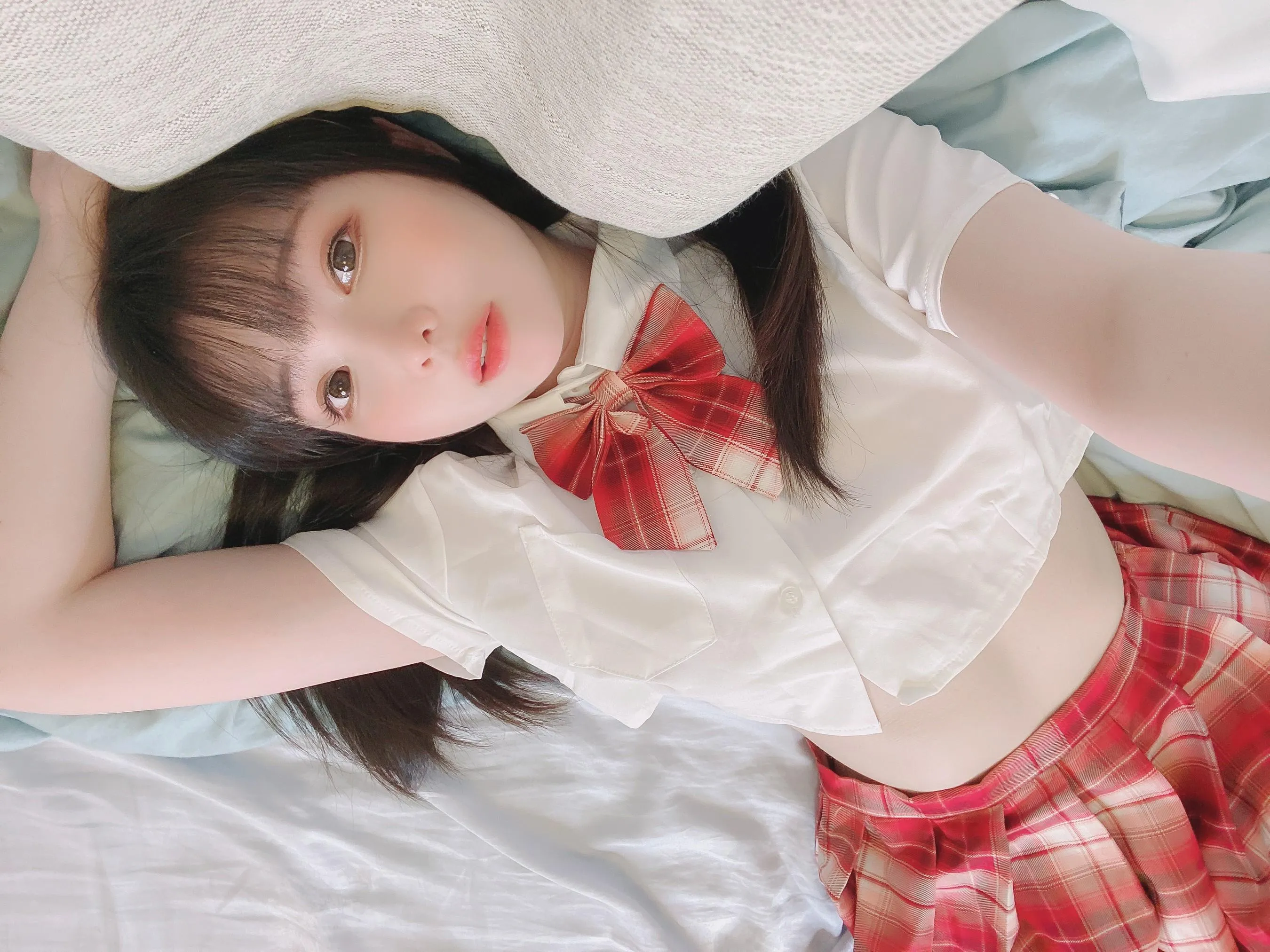 霜月shimo – NO.53 Fantia 2022年06月会员合集6期-2022-06-15 制服 [16P]插图2